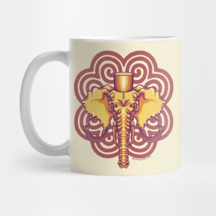 Hmong elephant Mug